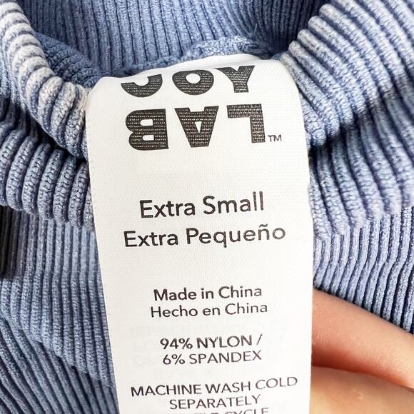 Target workout bundle Joy Lab All in Motion tank top and leggings blue Size XS - Picture 2 of 4